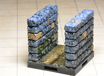 Kreuzung für Engpass für Dungeon, 3D gedrucktes Gelände von Fat Dragon Games,  Ultimate Dragonlock System Terrain für 28mm Tabletop Gaming