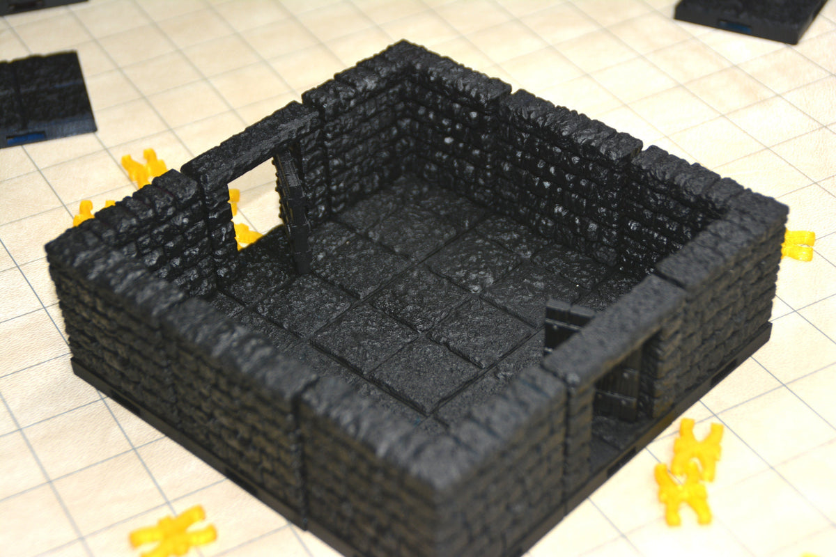 Dungeon Starter Bundle (small), 3D gedrucktes Gelände von Fat Dragon Games, Ultimate Dragonlock, Scenery, Terrain für  28mm Tabletop Gaming