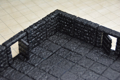 Dungeon Starter Bundle (large), 3D gedrucktes Gelände von Fat Dragon Games, Ultimate Dragonlock System, Terrain für  28mm Tabletop Gaming