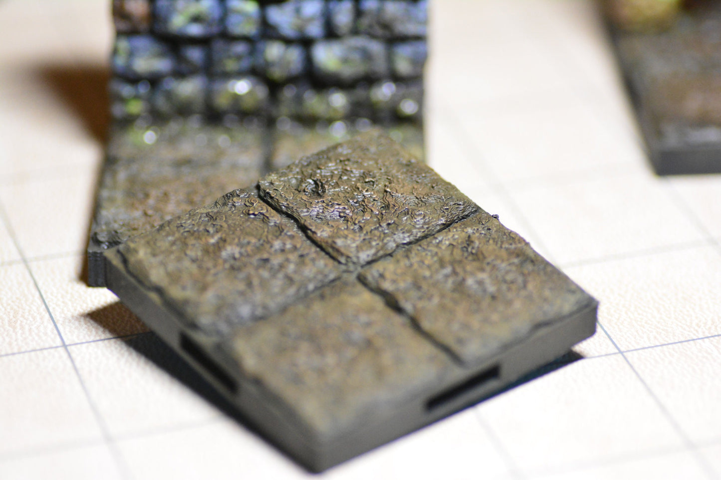 Dungeon - Floor Treppe - 3D gedruckt - Gelände - Terrain - Fat Dragon Games 28mm - Ultimate Dragonlock - Scenery - Terrain
