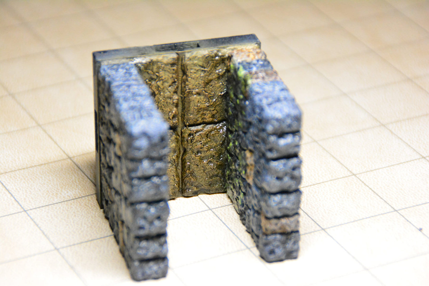 T-Kreuzung für Engpass für Dungeon, 3D gedrucktes Gelände von Fat Dragon Games,  Ultimate Dragonlock System Terrain für 28mm Tabletop Gaming