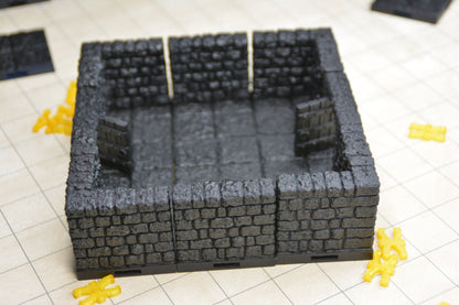 Dungeon Starter Bundle (small), 3D gedrucktes Gelände von Fat Dragon Games, Ultimate Dragonlock, Scenery, Terrain für  28mm Tabletop Gaming