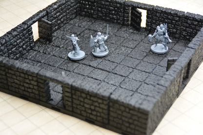 Dungeon Starter Bundle (large), 3D gedrucktes Gelände von Fat Dragon Games, Ultimate Dragonlock System, Terrain für  28mm Tabletop Gaming