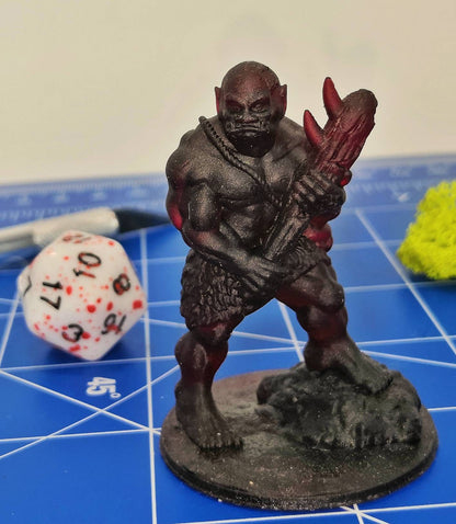 Oger Miniaturen 28mm aus Resin für Tabletop von Fat Dragon Games