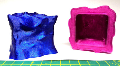Gel-Würfel Monster / Gel Cube Creature - 3D gedruckt - Gelände Terrain DnD - 28mm Monster