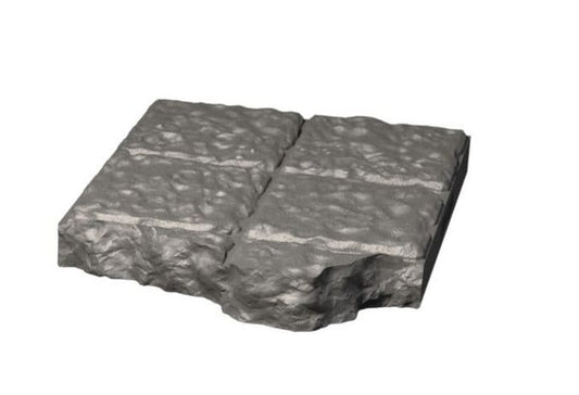 Dungeon - Floor kaputt 2x2 - 3D gedruckt - Gelände - Terrain - Fat Dragon Games 28mm - Ultimate Dragonlock - Scenery - Terrain