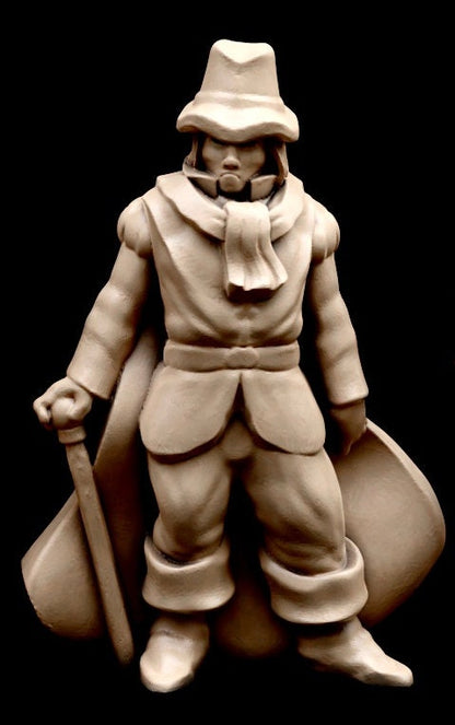 Townsfolke - Geistliche - Miniaturen 28mm Resin Tabletop by Ill Gotten Games