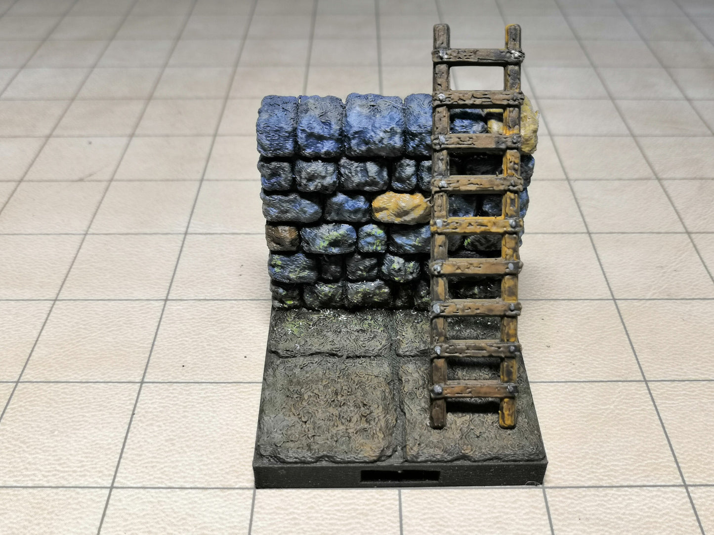 Castle - Leitern (2 Längen) - 3D gedruckt - Gelände - Terrain - Fat Dragon Games 28mm - Ultimate Dragonlock - Scenery - Terrain