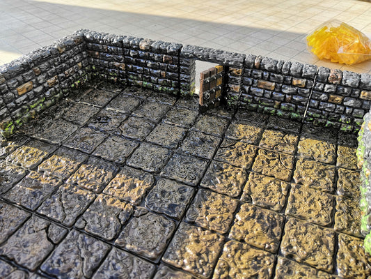 Dungeon Starter Bundle (large), 3D gedrucktes Gelände von Fat Dragon Games, Ultimate Dragonlock System, Terrain für  28mm Tabletop Gaming