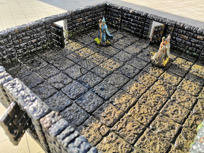 Dungeon Starter Bundle (large), 3D gedrucktes Gelände von Fat Dragon Games, Ultimate Dragonlock System, Terrain für  28mm Tabletop Gaming