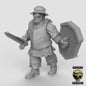 Town Guard - Sword and Shield - Stadtwache mit Schwert  32mm  Tabletop  Fantasy  Gaming  D&D  Dungeons and Dragons  Duncan Shadow