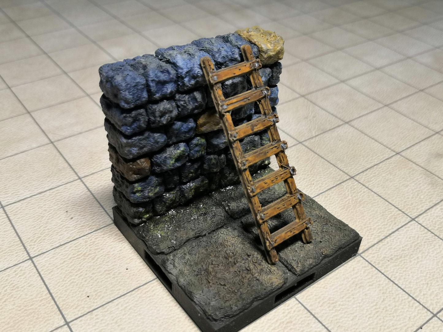 Castle - Leitern (2 Längen) - 3D gedruckt - Gelände - Terrain - Fat Dragon Games 28mm - Ultimate Dragonlock - Scenery - Terrain