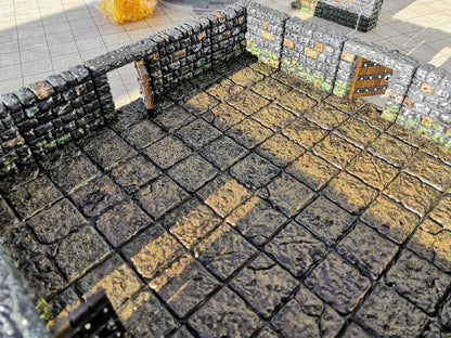Dungeon Starter Bundle (large), 3D gedrucktes Gelände von Fat Dragon Games, Ultimate Dragonlock System, Terrain für  28mm Tabletop Gaming