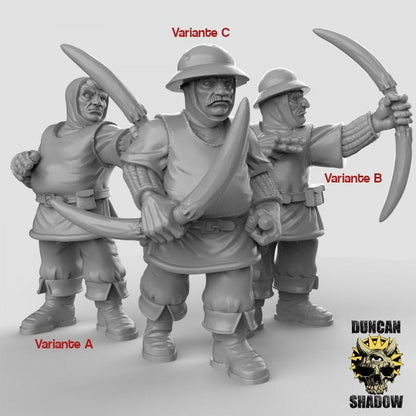 Town Guard - Bow - Stadtwache mit Bogen  32mm  Tabletop  Fantasy  Gaming  D&D  Dungeons and Dragons  Pathfinder  DSA Duncan Shadow