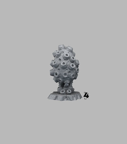 Poisonous Sponge Plant  28mm  Tabletop  Fantasy  Gaming  D&D  Dungeons and Dragons  Pathfinder  DSA  Print Your Monsters
