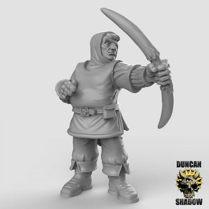 Town Guard - Bow - Stadtwache mit Bogen  32mm  Tabletop  Fantasy  Gaming  D&D  Dungeons and Dragons  Pathfinder  DSA Duncan Shadow