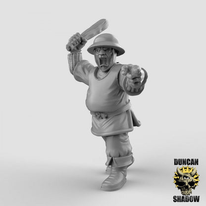 Town Guard - Club - Stadtwache + Knüppel  32mm  Tabletop  Fantasy  Gaming  D&D  Dungeons and Dragons  Pathfinder  DSA Duncan Shadow