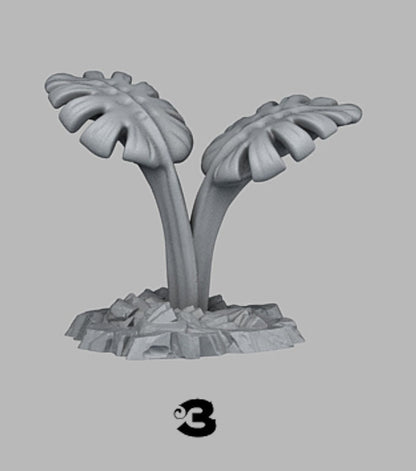 Green Monstera - Grüne Monstera  28mm  Tabletop  Fantasy  Gaming  D&D  Dungeons and Dragons  Pathfinder  DSA  Print Your Monsters