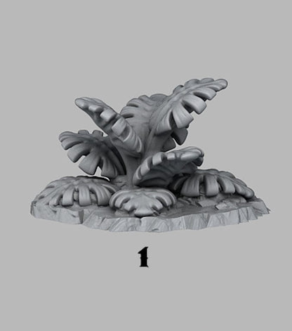 Green Monstera - Grüne Monstera  28mm  Tabletop  Fantasy  Gaming  D&D  Dungeons and Dragons  Pathfinder  DSA  Print Your Monsters