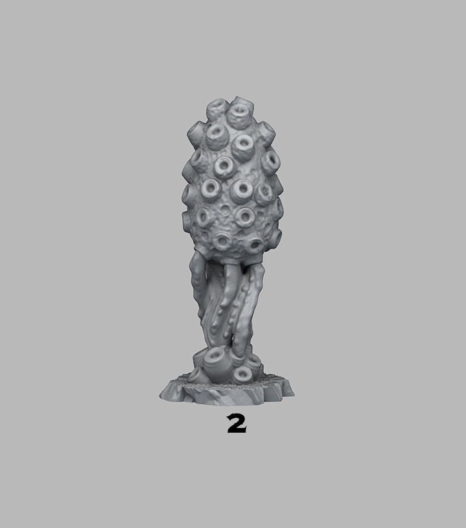 Poisonous Sponge Plant  28mm  Tabletop  Fantasy  Gaming  D&D  Dungeons and Dragons  Pathfinder  DSA  Print Your Monsters