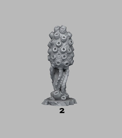 Poisonous Sponge Plant  28mm  Tabletop  Fantasy  Gaming  D&D  Dungeons and Dragons  Pathfinder  DSA  Print Your Monsters