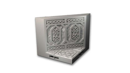 RotM - Diagonale Wand - 3D gedrucktes Gelände - Fat Dragon Games, Ultimate Dragonlock Scenery - Terrain für 28mm Tabletop Gaming