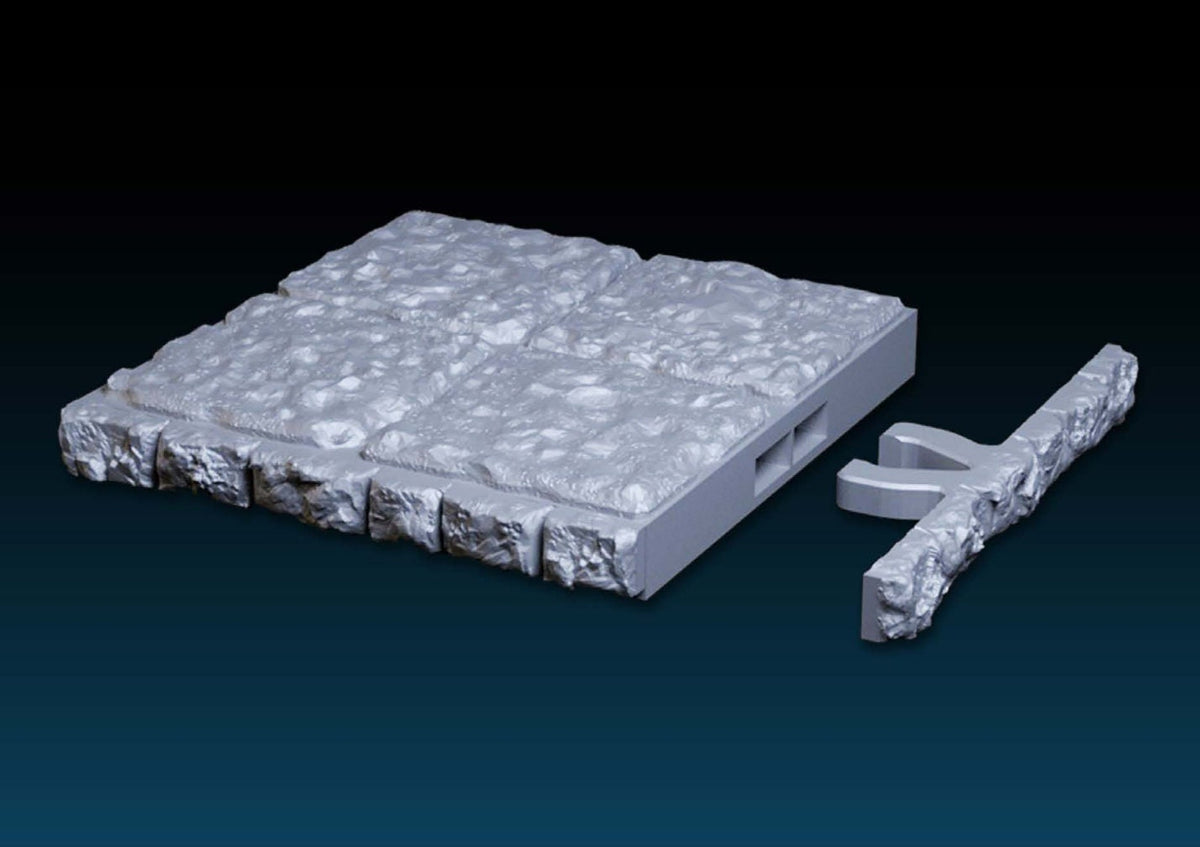 Dragonlock Edge Cover - 10er Pack - 3D gedruckt - Gelände - Terrain - Fat Dragon Games 28mm - Ultimate Dragonlock - Scenery - Terrain