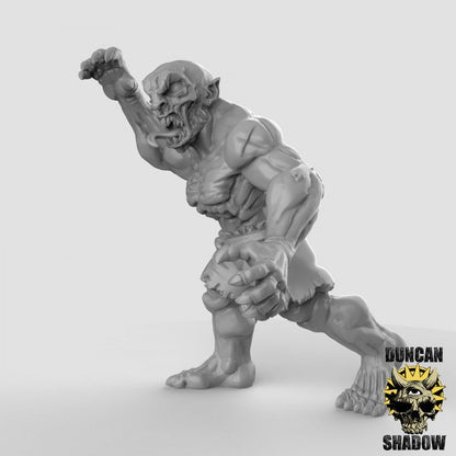 Ghoul - Leichenfresser  32mm  Tabletop  Fantasy  Gaming  D&D  Dungeons and Dragons  Pathfinder  DSA Duncan Shadow