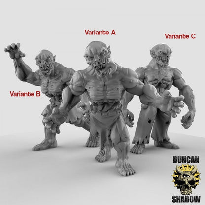 Ghoul - Leichenfresser  32mm  Tabletop  Fantasy  Gaming  D&D  Dungeons and Dragons  Pathfinder  DSA Duncan Shadow