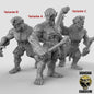 Ghoul + Bone club / Knochenknüppel   32mm  Tabletop  Fantasy  Gaming  D&D  Dungeons and Dragons  Pathfinder  DSA Duncan Shadow