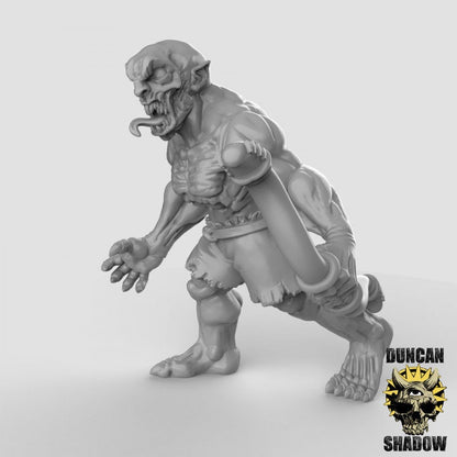 Ghoul - Leichenfresser + Bogen  32mm  Tabletop  Fantasy  Gaming  D&D  Dungeons and Dragons  Pathfinder  DSA Duncan Shadow