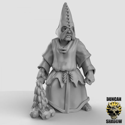 Kultist mit Flegel  32mm  Tabletop  Fantasy  Gaming  D&D  Dungeons and Dragons  Pathfinder  DSA Duncan Shadow