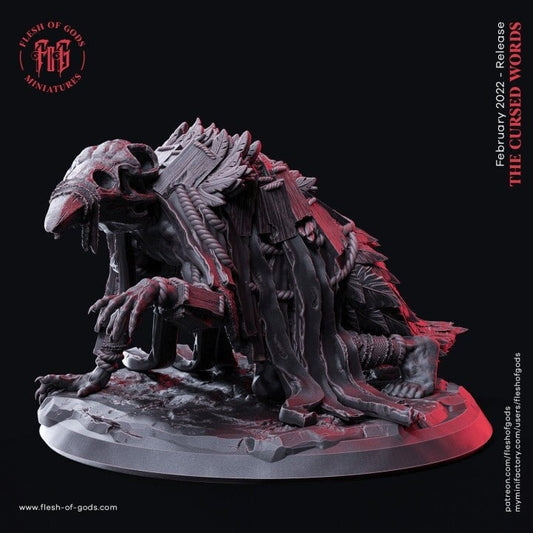 The Raven Scourge (Monster)  28mm  Tabletop  Fantasy  Gaming  D&D  Dungeons and Dragons  Pathfinder  DSA  Flesh of Gods