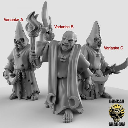 Kultist mit Dolch  32mm  Tabletop  Fantasy  Gaming  D&D  Dungeons and Dragons  Pathfinder  DSA Duncan Shadow