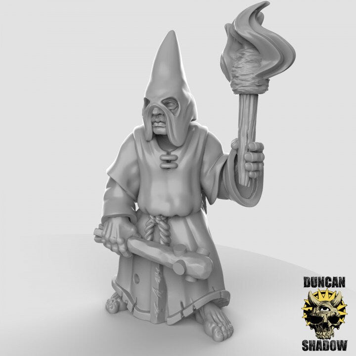 Kultist mit Knüppel  32mm  Tabletop  Fantasy  Gaming  D&D  Dungeons and Dragons  Pathfinder  DSA Duncan Shadow