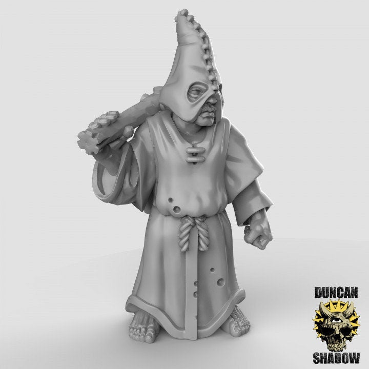 Kultist mit Knüppel  32mm  Tabletop  Fantasy  Gaming  D&D  Dungeons and Dragons  Pathfinder  DSA Duncan Shadow