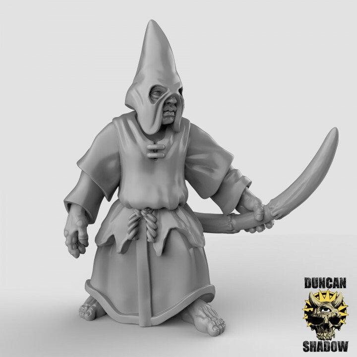 Kultist mit Bogen  32mm  Tabletop  Fantasy  Gaming  D&D  Dungeons and Dragons  Pathfinder  DSA Duncan Shadow