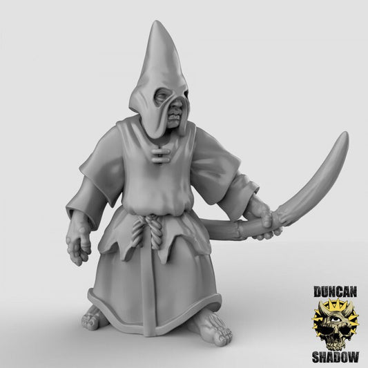 Kultist mit Bogen 32mm Tabletop Fantasy Gaming D&D Dungeons and Dragons Pathfinder DSA Duncan Shadow