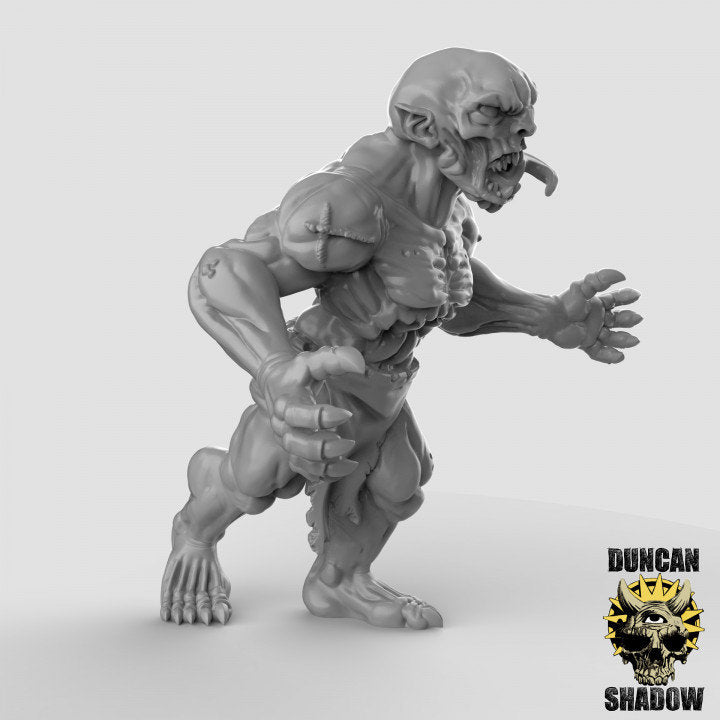 Ghoul - Leichenfresser  32mm  Tabletop  Fantasy  Gaming  D&D  Dungeons and Dragons  Pathfinder  DSA Duncan Shadow