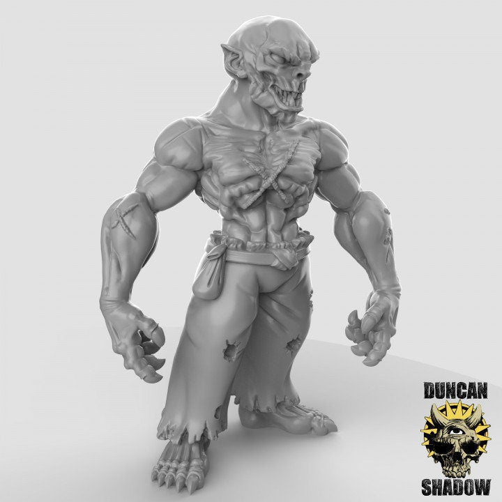 Ghoul - Leichenfresser  32mm  Tabletop  Fantasy  Gaming  D&D  Dungeons and Dragons  Pathfinder  DSA Duncan Shadow