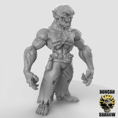 Ghoul - Leichenfresser  32mm  Tabletop  Fantasy  Gaming  D&D  Dungeons and Dragons  Pathfinder  DSA Duncan Shadow