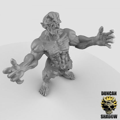 Ghoul - Leichenfresser + Klauen  32mm  Tabletop  Fantasy  Gaming  D&D  Dungeons and Dragons  Pathfinder  DSA Duncan Shadow