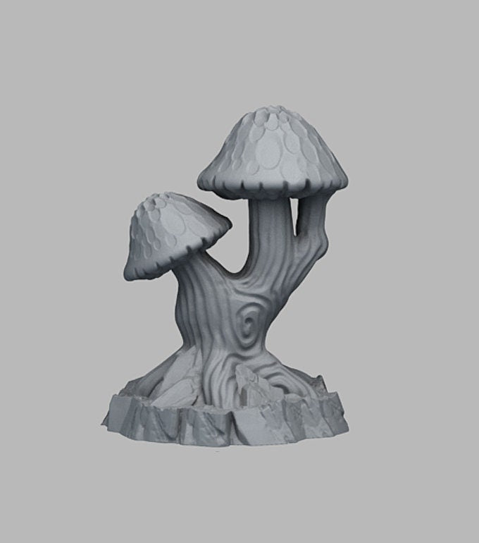 Giant Mushrooms  28mm  Tabletop  Fantasy  Gaming  D&D  Dungeons and Dragons  Pathfinder  DSA  Print Your Monsters