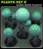 Alien Eggs Plants  28mm  Tabletop  Fantasy  Gaming  D&D  Dungeons and Dragons  Pathfinder  DSA  Print Your Monsters