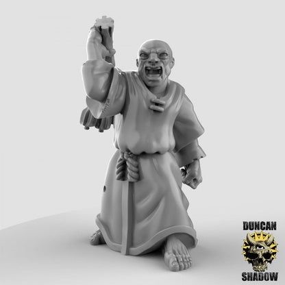 Kultist mit Flegel  32mm  Tabletop  Fantasy  Gaming  D&D  Dungeons and Dragons  Pathfinder  DSA Duncan Shadow