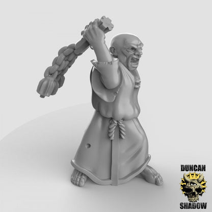 Kultist mit Flegel  32mm  Tabletop  Fantasy  Gaming  D&D  Dungeons and Dragons  Pathfinder  DSA Duncan Shadow