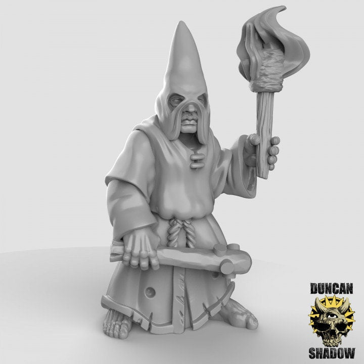 Kultist mit Knüppel  32mm  Tabletop  Fantasy  Gaming  D&D  Dungeons and Dragons  Pathfinder  DSA Duncan Shadow