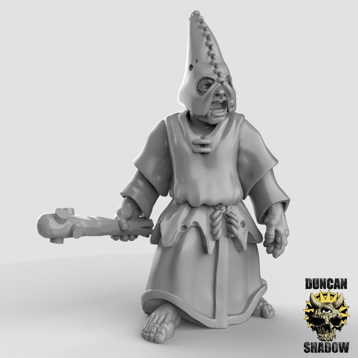 Kultist mit Knüppel  32mm  Tabletop  Fantasy  Gaming  D&D  Dungeons and Dragons  Pathfinder  DSA Duncan Shadow