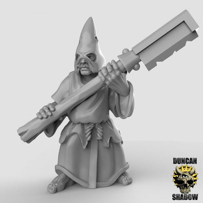 Kultist mit "Choppa"  32mm  Tabletop  Fantasy  Gaming  D&D  Dungeons and Dragons  Pathfinder  DSA Duncan Shadow