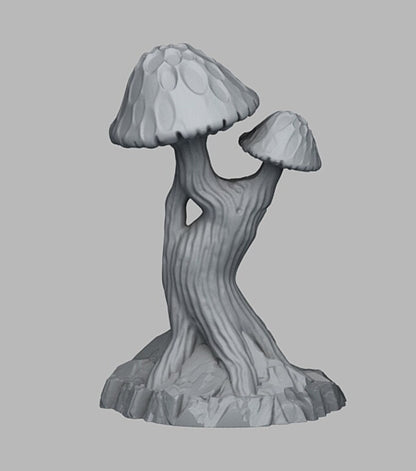 Giant Mushrooms  28mm  Tabletop  Fantasy  Gaming  D&D  Dungeons and Dragons  Pathfinder  DSA  Print Your Monsters